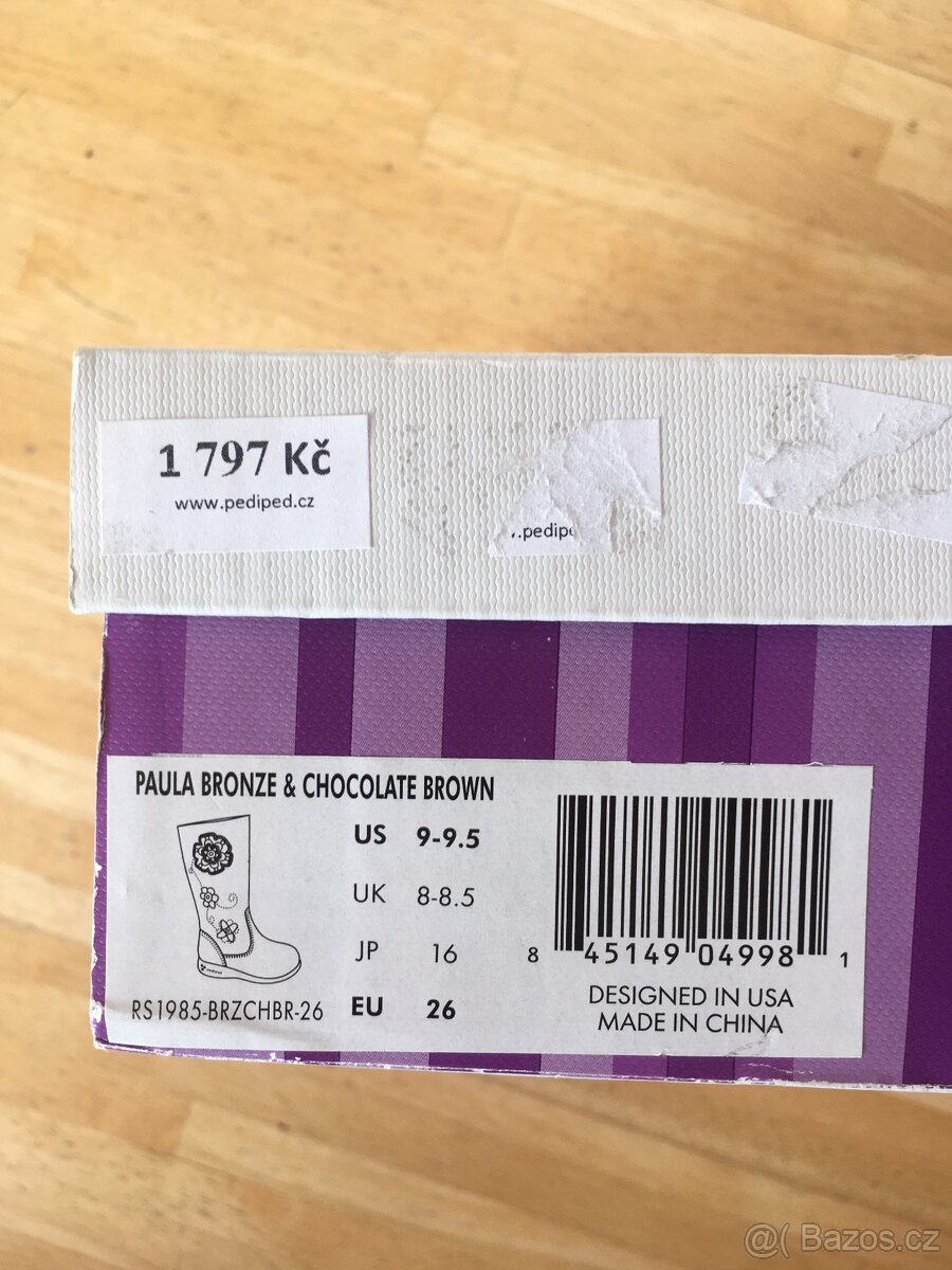 Dívčí kozačky Pediped Paula - 6