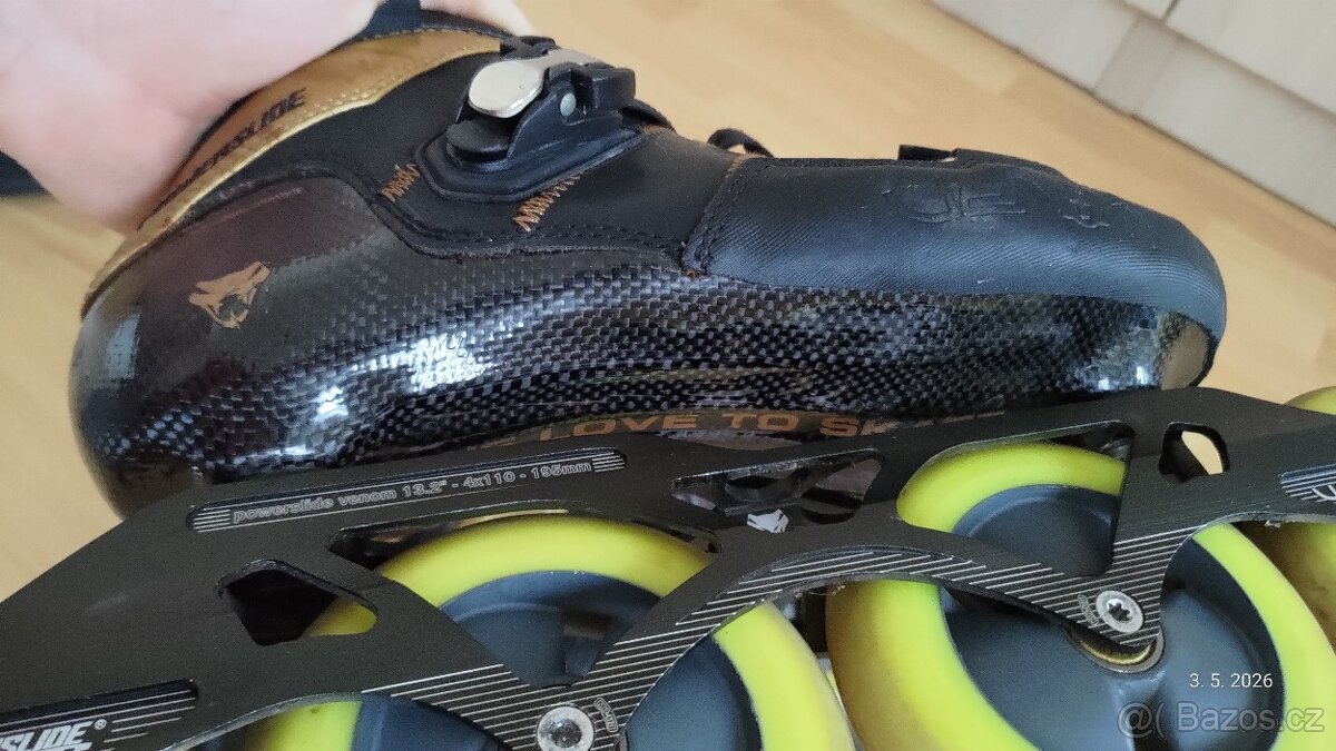 Speed inline brusle Powerslide Venom Karbon (vel.44) - 6