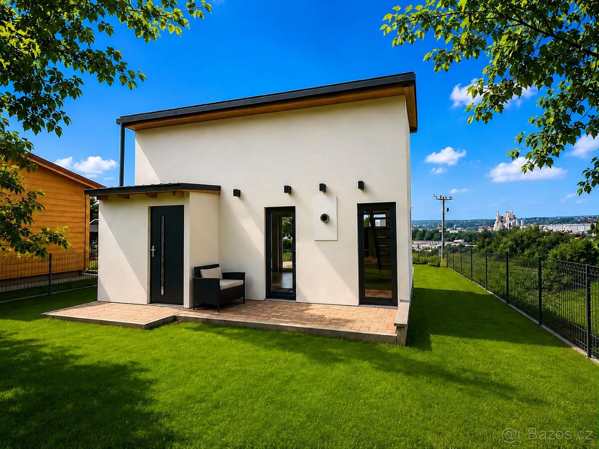Prodej moderní chaty 3+kk, 55 m², pozemek 355 m² – Rakovník – pohled 6