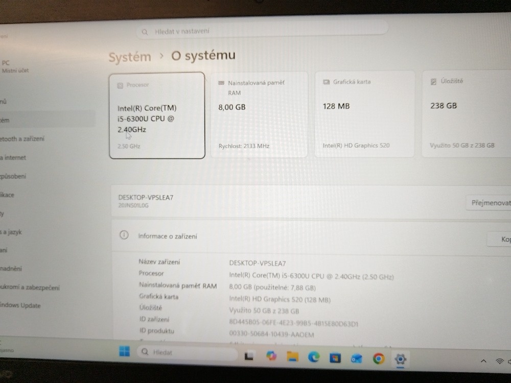 Lenovo T470 + dokovací stanice - 6