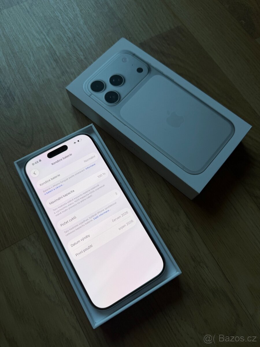 Apple iPhone 17 Pro 256GB stříbrný - 6