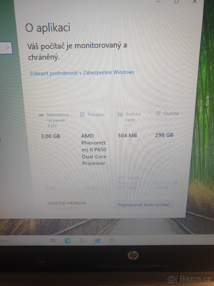 HP ProBook 4525s, Win.10, HDMI 3/320 GB, 15,6" - 6