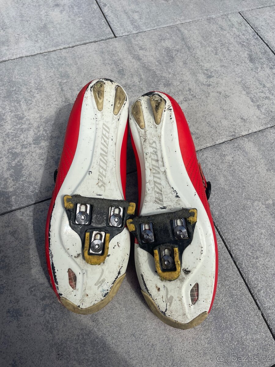 Specialized cyklistické silniční tretry – vel. 44 EU, BOA - 6