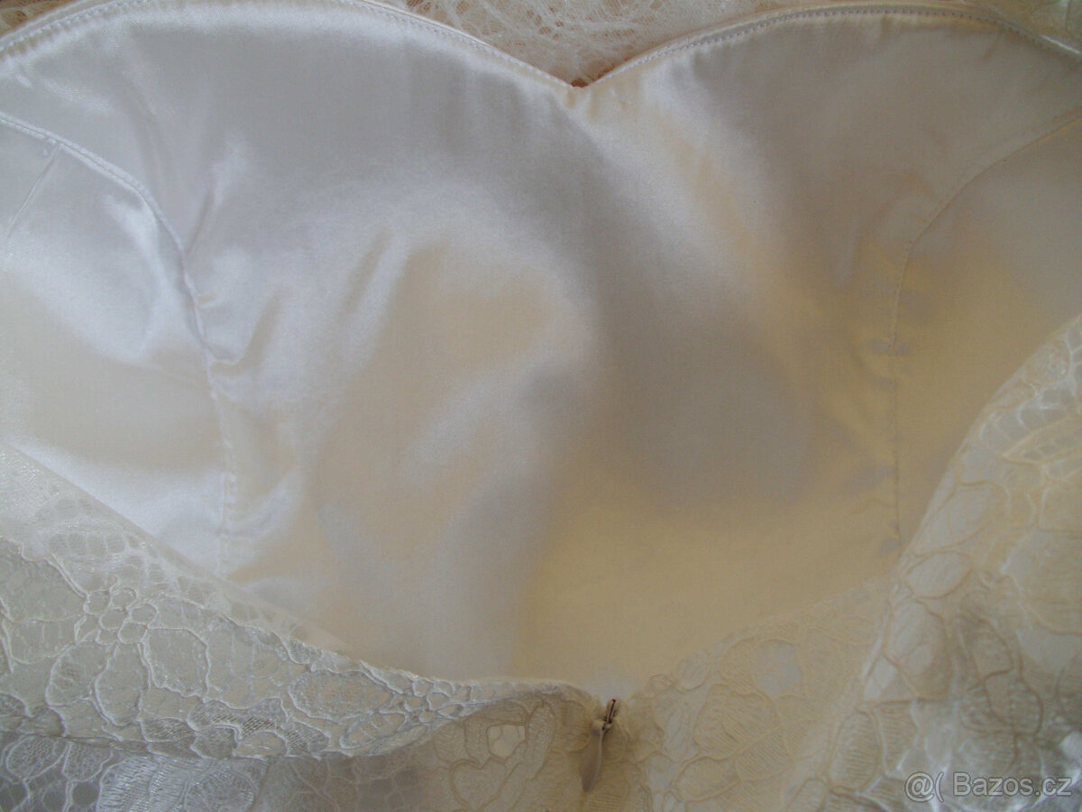 NOVÉ krajkové šaty - vel. L - 6