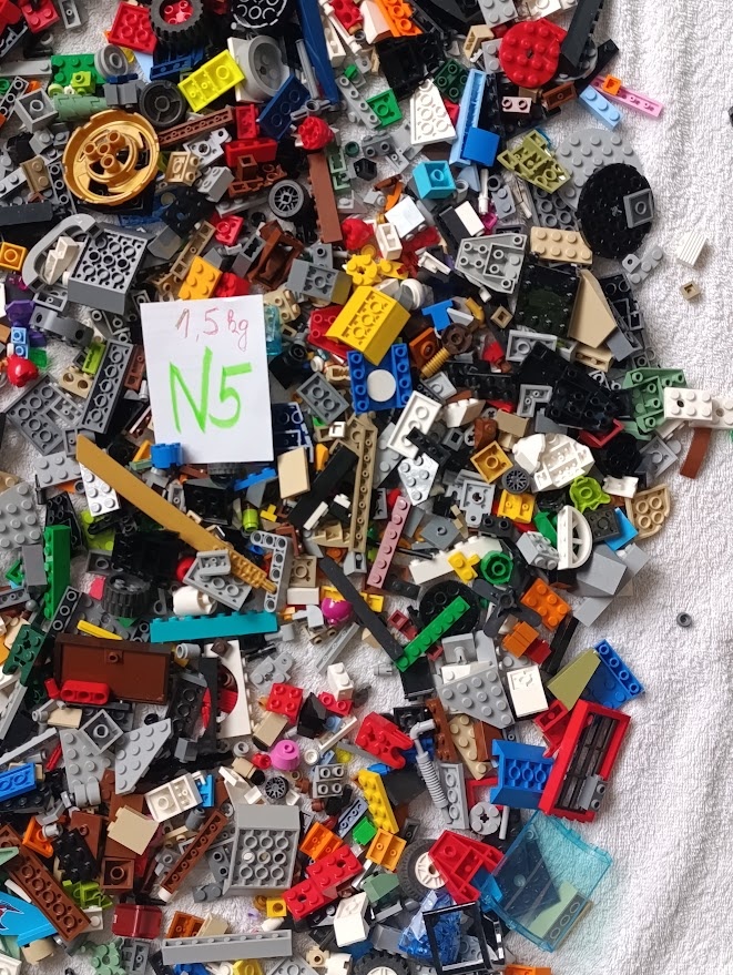 Lego klasik MIX 1,5 kg, sada N5 - 6