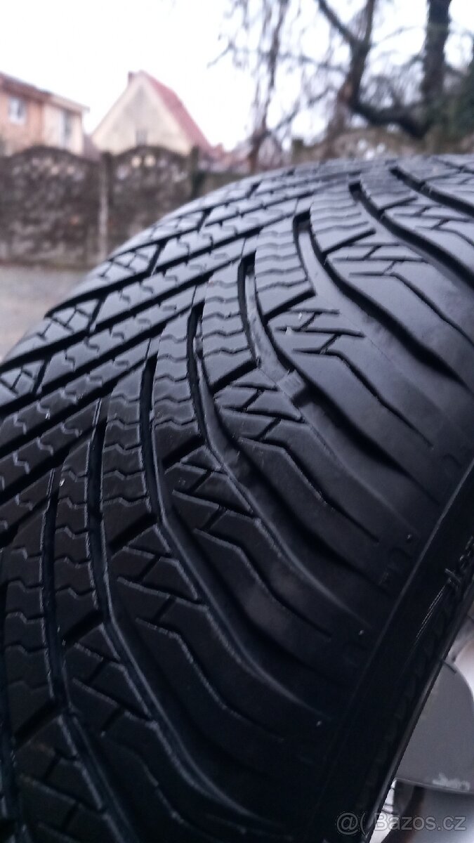 Alu kola 5x112 r16 obutí pěkně zimní pneumatiky 205x55 r16 - 6