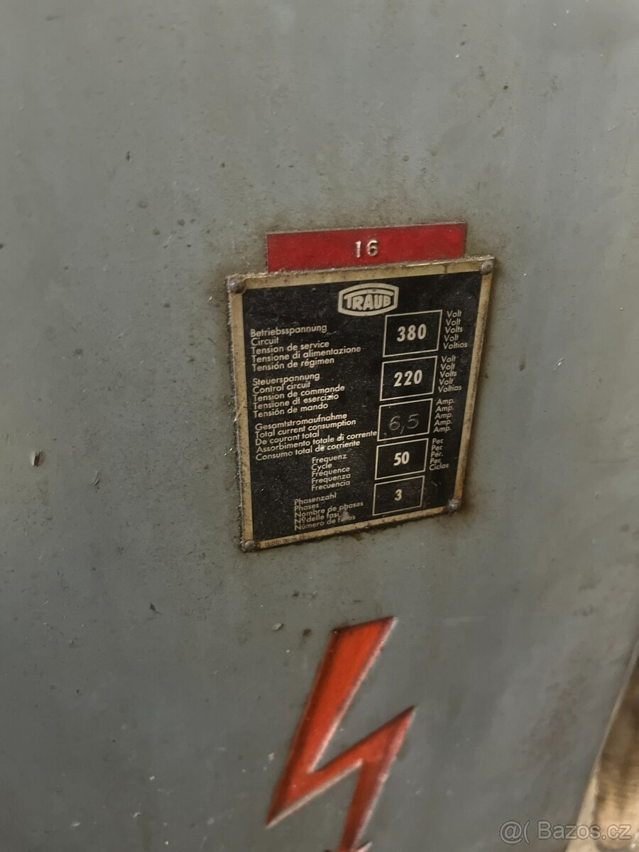 Vačkový soustružnický automat Traub A25 - 6