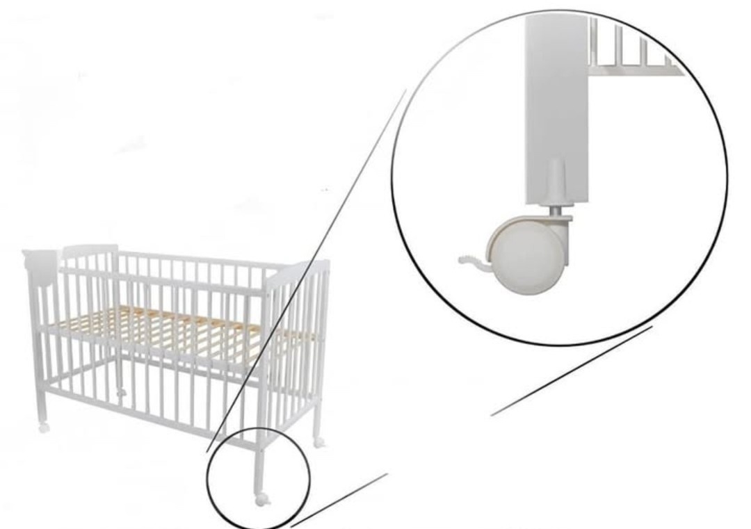 Detska postel 120x60cm vcetne matrace - 6