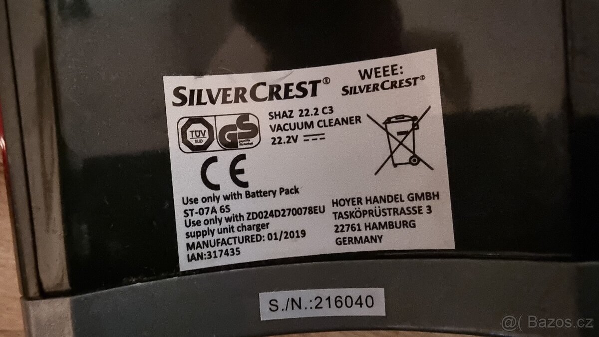 Aku tyčový vysavač Samsung - 6