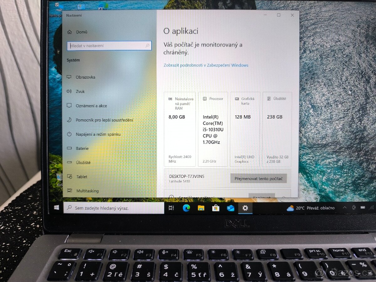 Dotykový DELL 5410 i5 10gen. - 6
