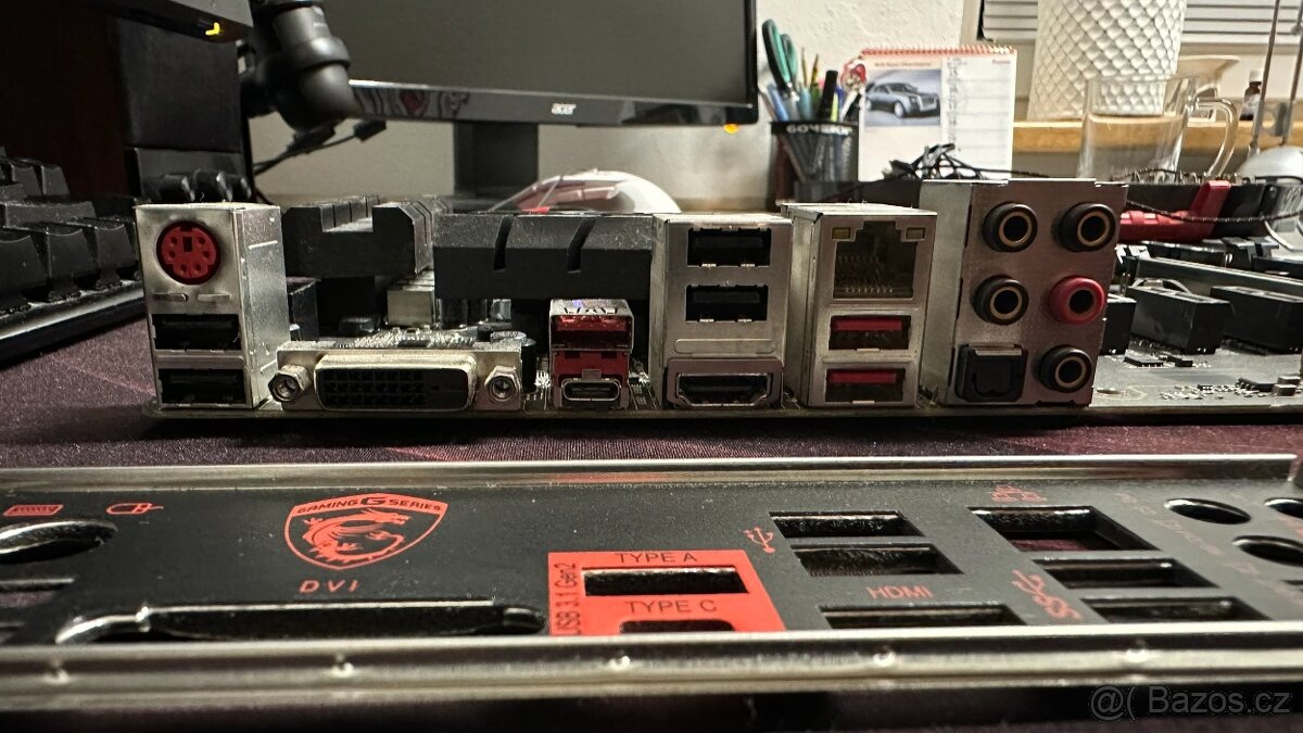 MSI Z170A GAMING PRO CARBON + i5-6600K (4C/4T) - 6