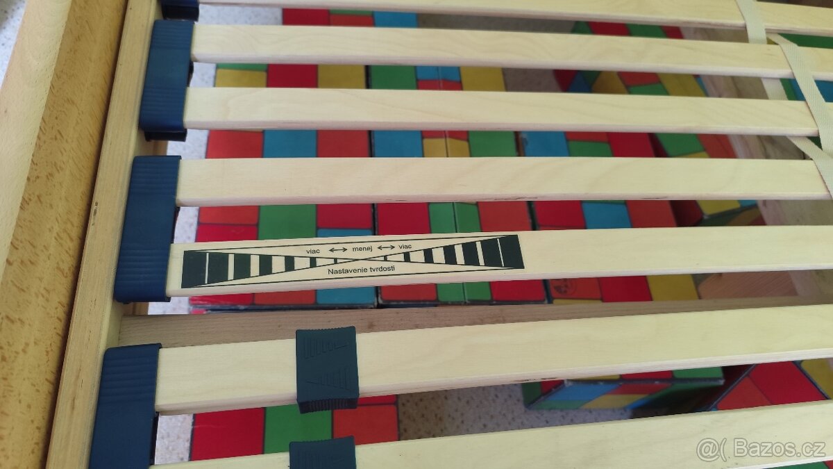 Prodlouzena drevena postel s rostem 120210cm - 6