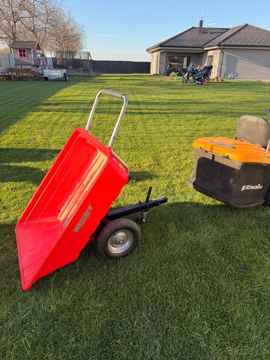 Riwall PRO RLT 92 HRD + sklopný vozík - 6