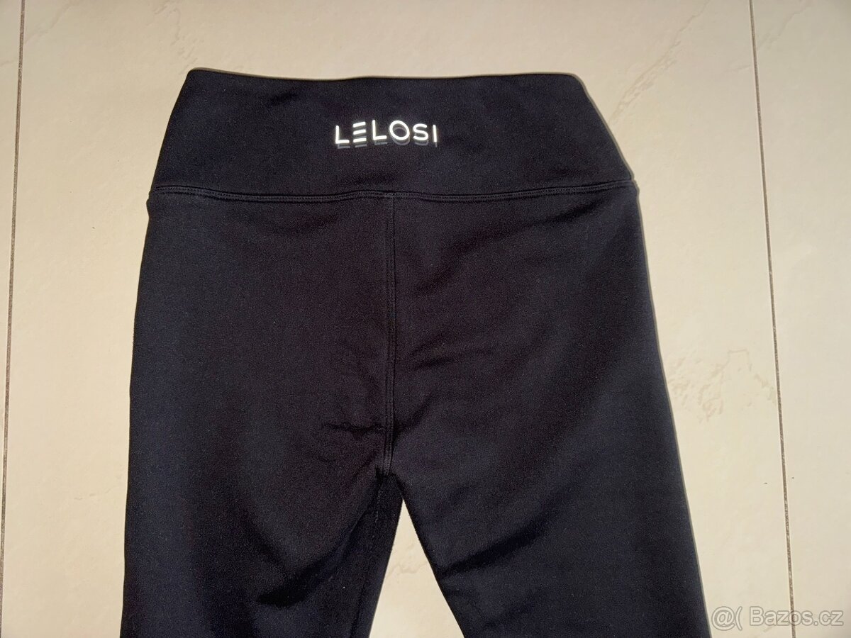 Černé zateplené LEGÍNY LELOSI vel.M - 6