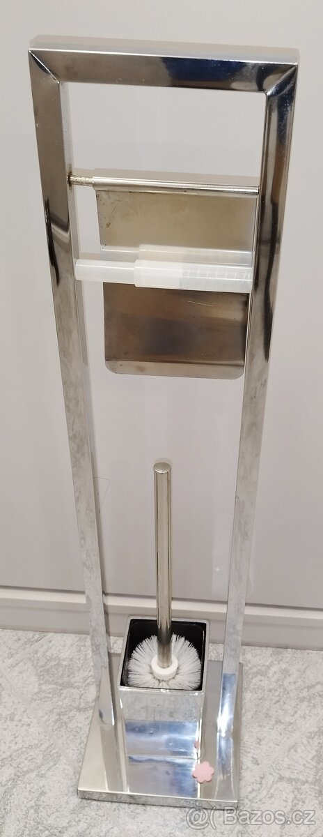 PRODÁM NEREZ Stojan na WC - 6