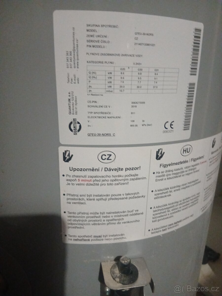 Kotel destila, bojler na ohřev vody - 6