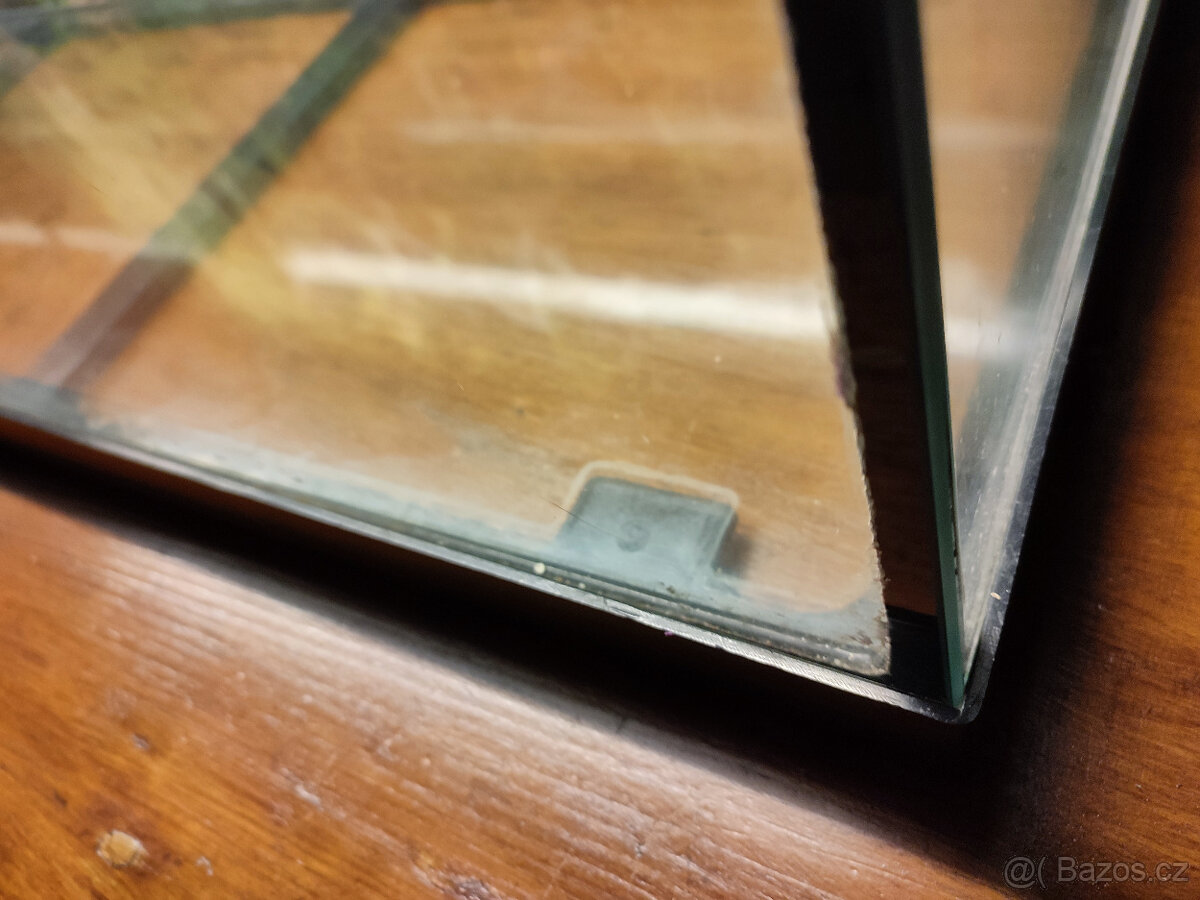 Akvárium cca 100x40x30cm + topení+příslušenství - 6