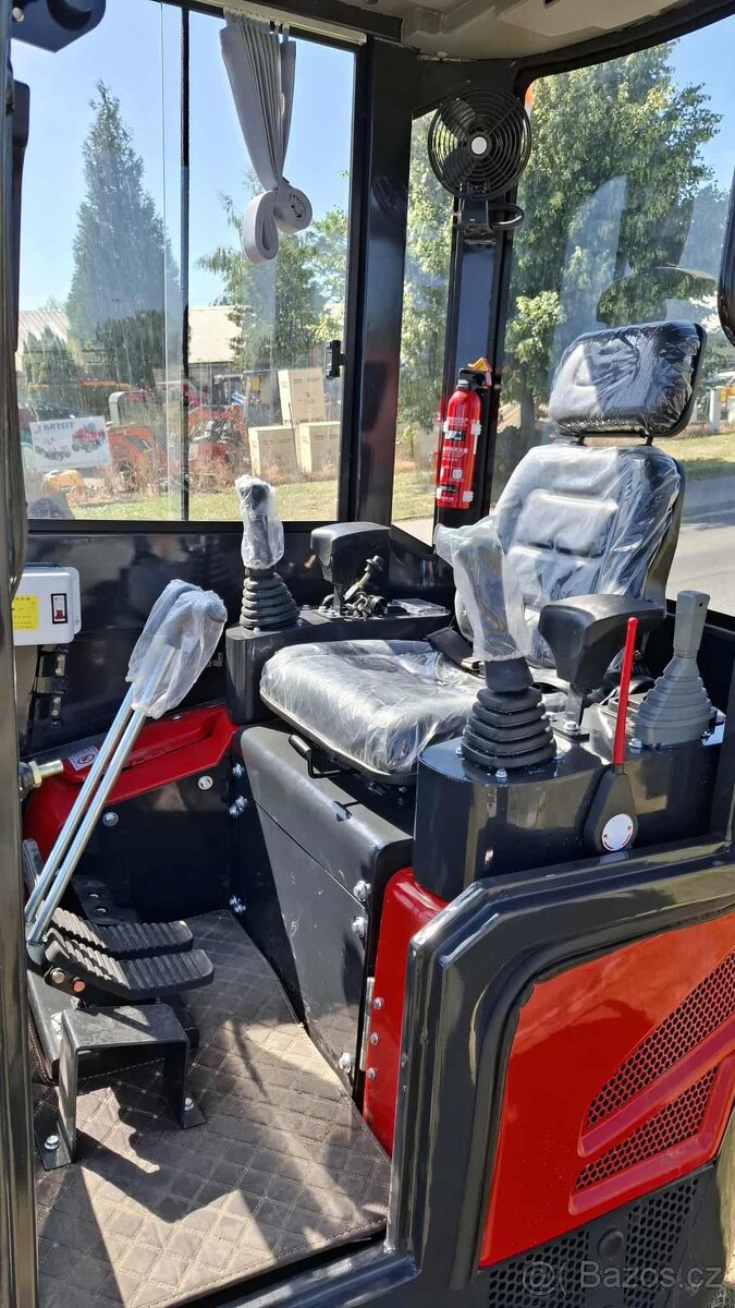 Bagr,rypadlo,minibar,bagřík,1,9 tuny - 6