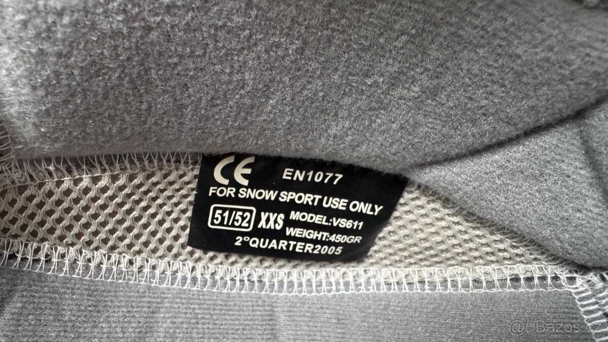 Dětská lyžařská přilba XXS s brýlemi - 6