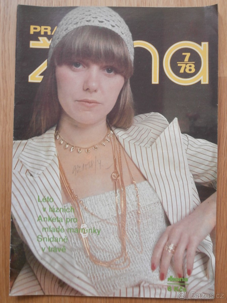 7 x módní časopis PRAKTICKÁ ŽENA. 1978 - 6