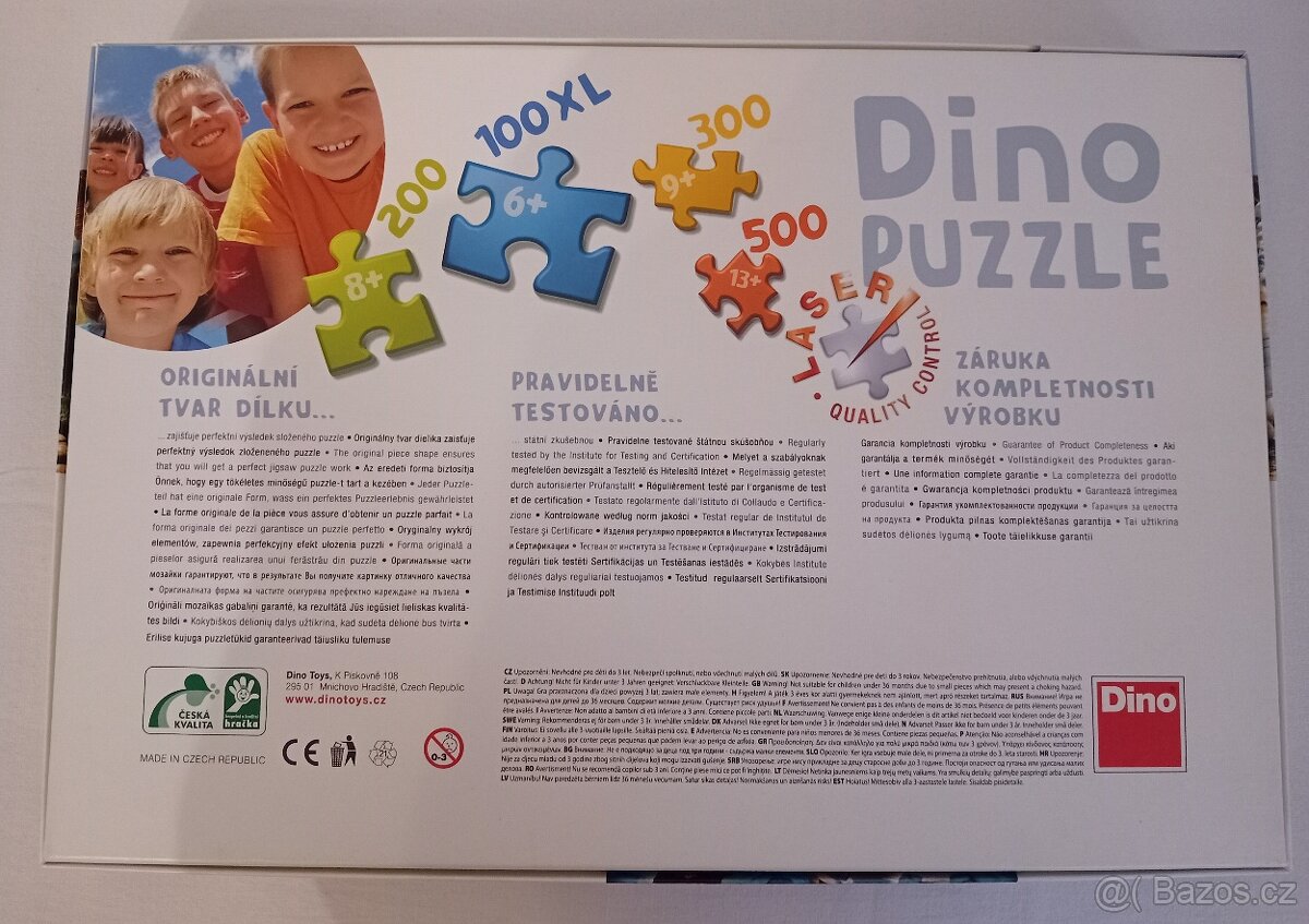 Puzzle Šmoulové 100 dílků + kniha s puzzle - 6