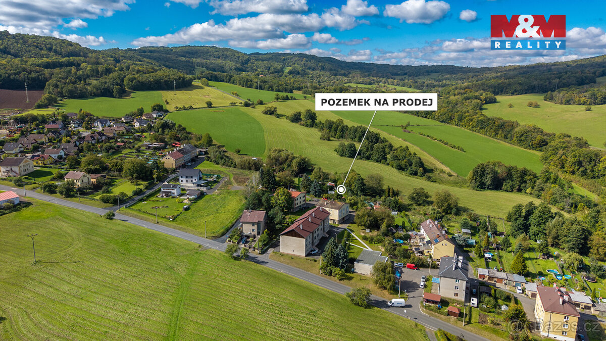Prodej pozemku k bydlení, 2 613 m², Malšovice, okr. Děčín - 6