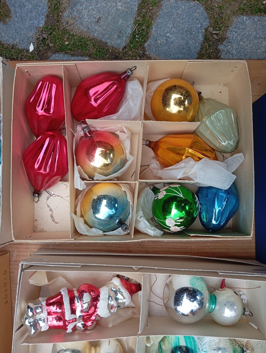 Vánoční dekorace a ozdoby staré - 6