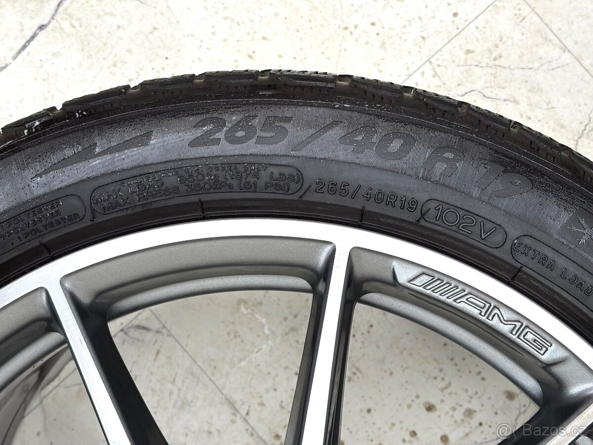 Mercedes E63 AMG 19 Dvourozměrná Alu Disky - 6