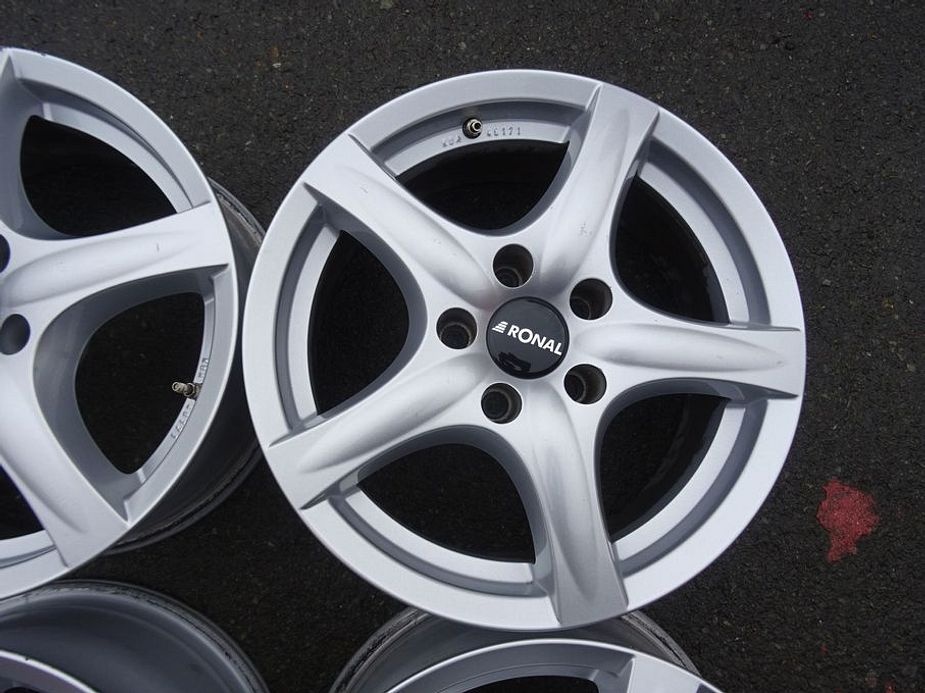 Alu disky Ronal, 16", 5x112, ET 35, šířka 7J - 6