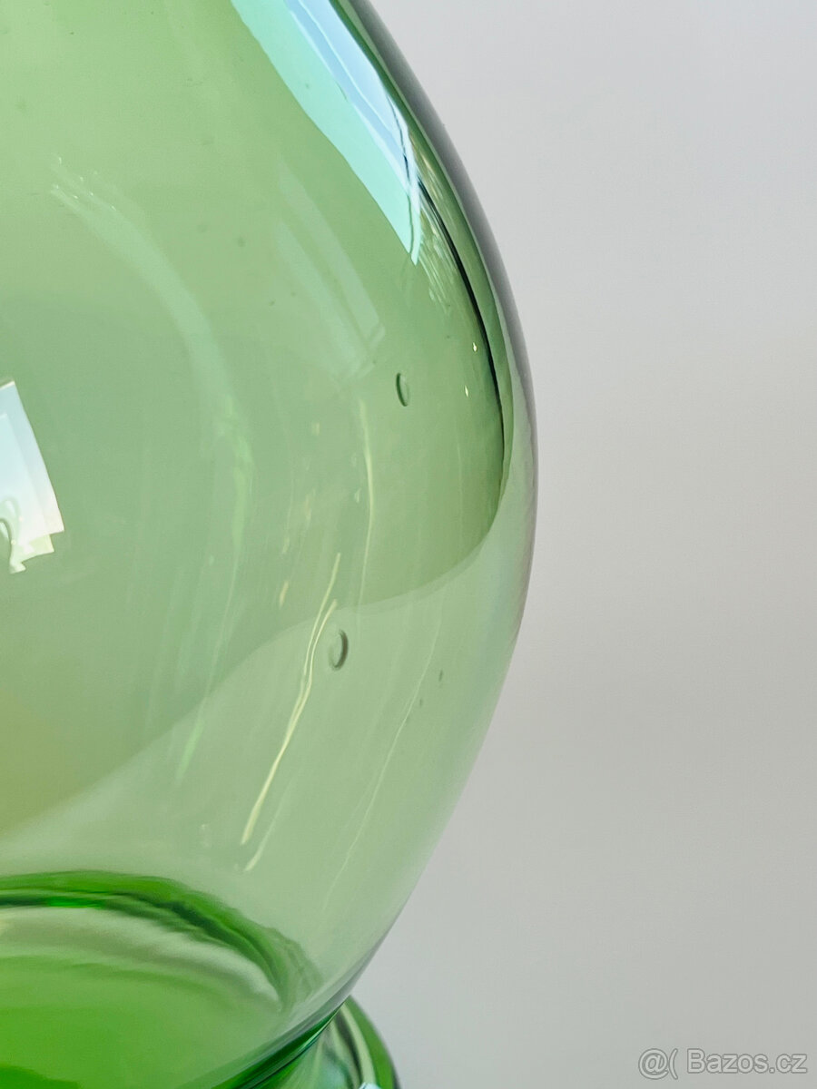 Retro džbán 1.7l, zelené sklo - 6