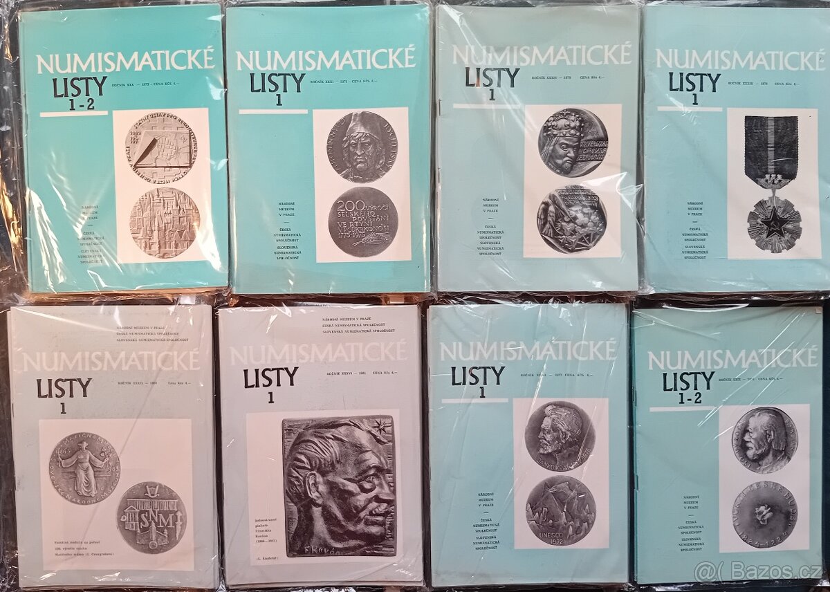 NUMISMATIKA KNIHY - CENY UVEDENY - 6