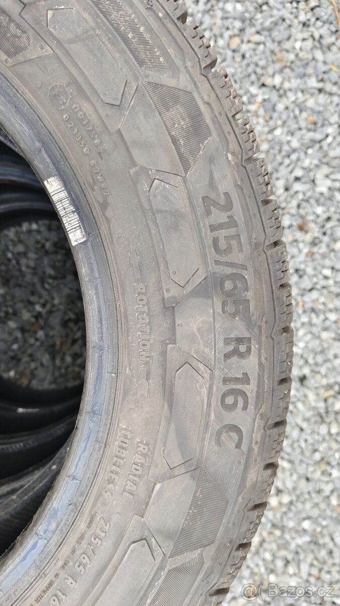 Zimní Continental 215/65 R16C - 6