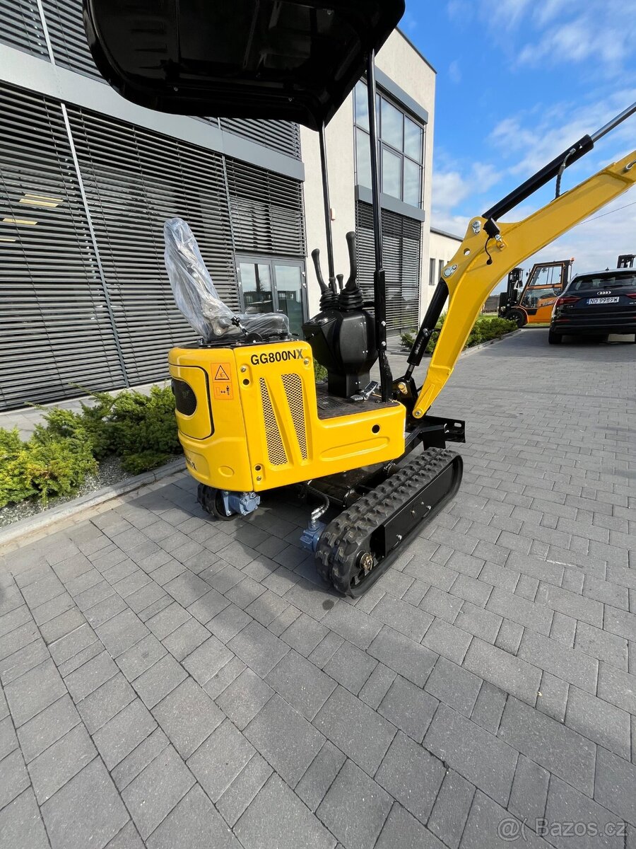 Minibáger GG800NX -Koncoročná AKCIA + Dovoz GRÁTIS - 6