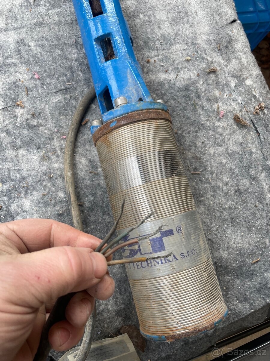 Ponorné čerpadlo třífázové české do vrtu studny - 6