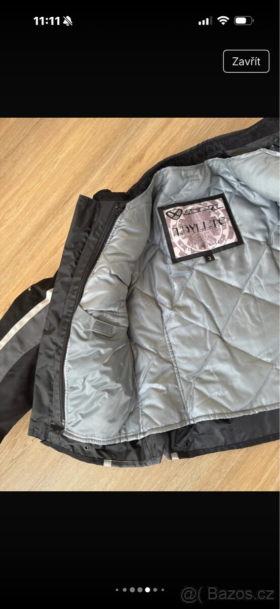 Motorkářská bunda dámská Ixion, celoroční - 6