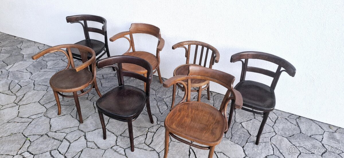 Křesla THONET po renovaci - 6