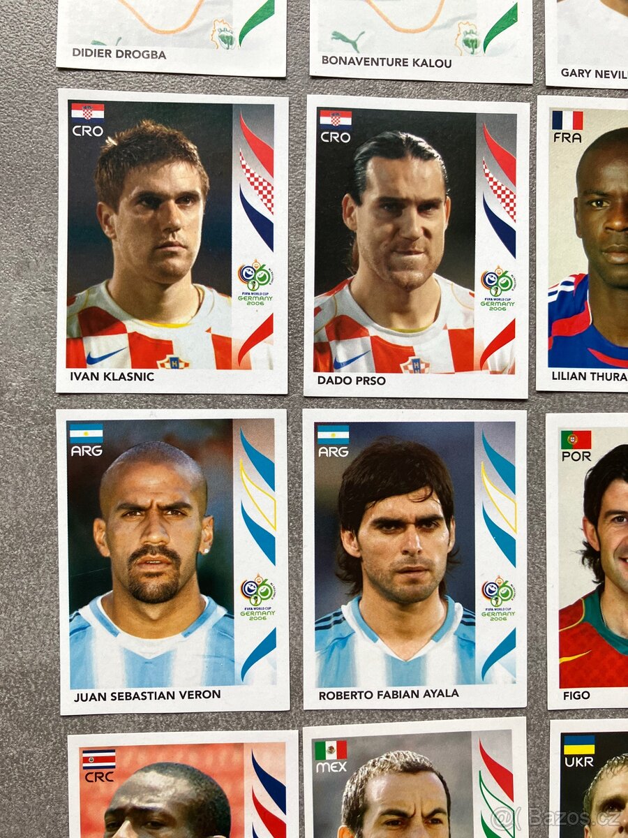 Panini 2006 World Cup samolepky - 6