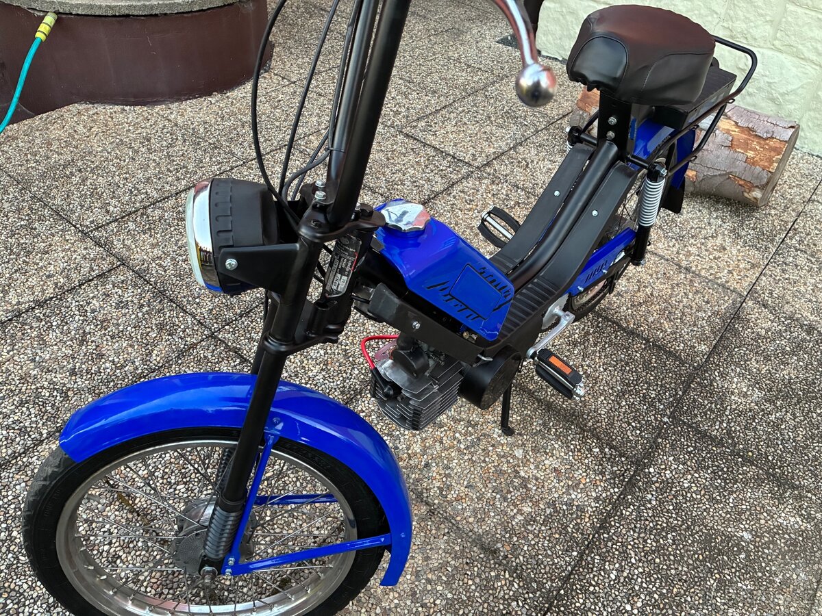 Babetta 210 dvourychlostní modrá - 6