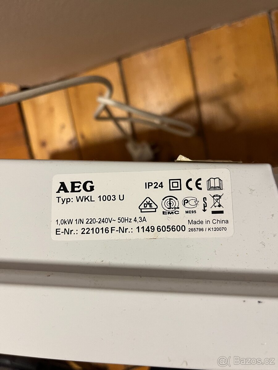 Přímotop elektrický AEG WKL - 6