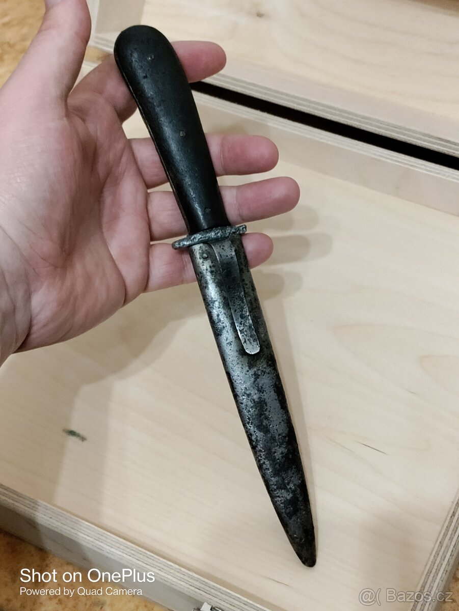 Útočný nůž Puma Solingen tzv.Boťák/Holínkác včetně pochvy - 6