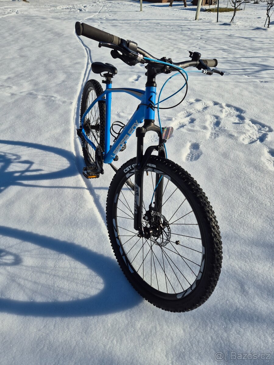 Prodám horské kolo Leader Fox (modré) - 6