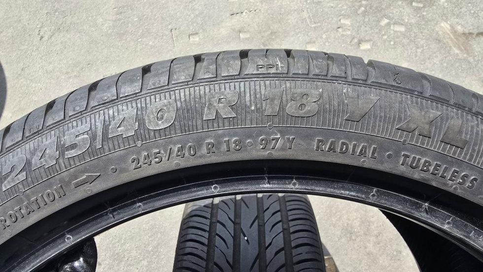 Letní pneu 245/40/18 Platin - 6