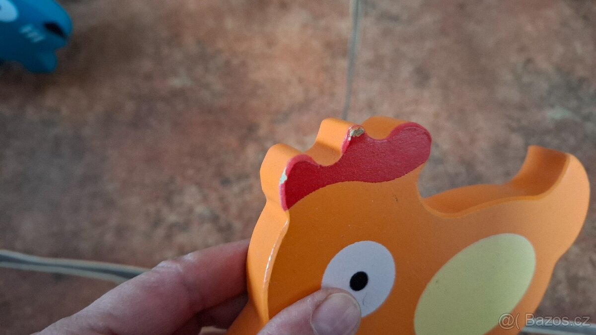 Dřevěný domeček se zvířátky - 6