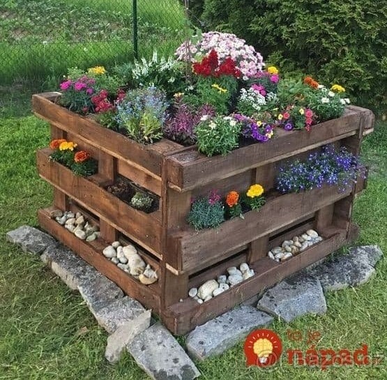 Dřevěný truhlík - 6