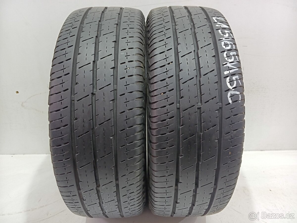 Letní pneu 215/65/15C Hankook + Continental - 6