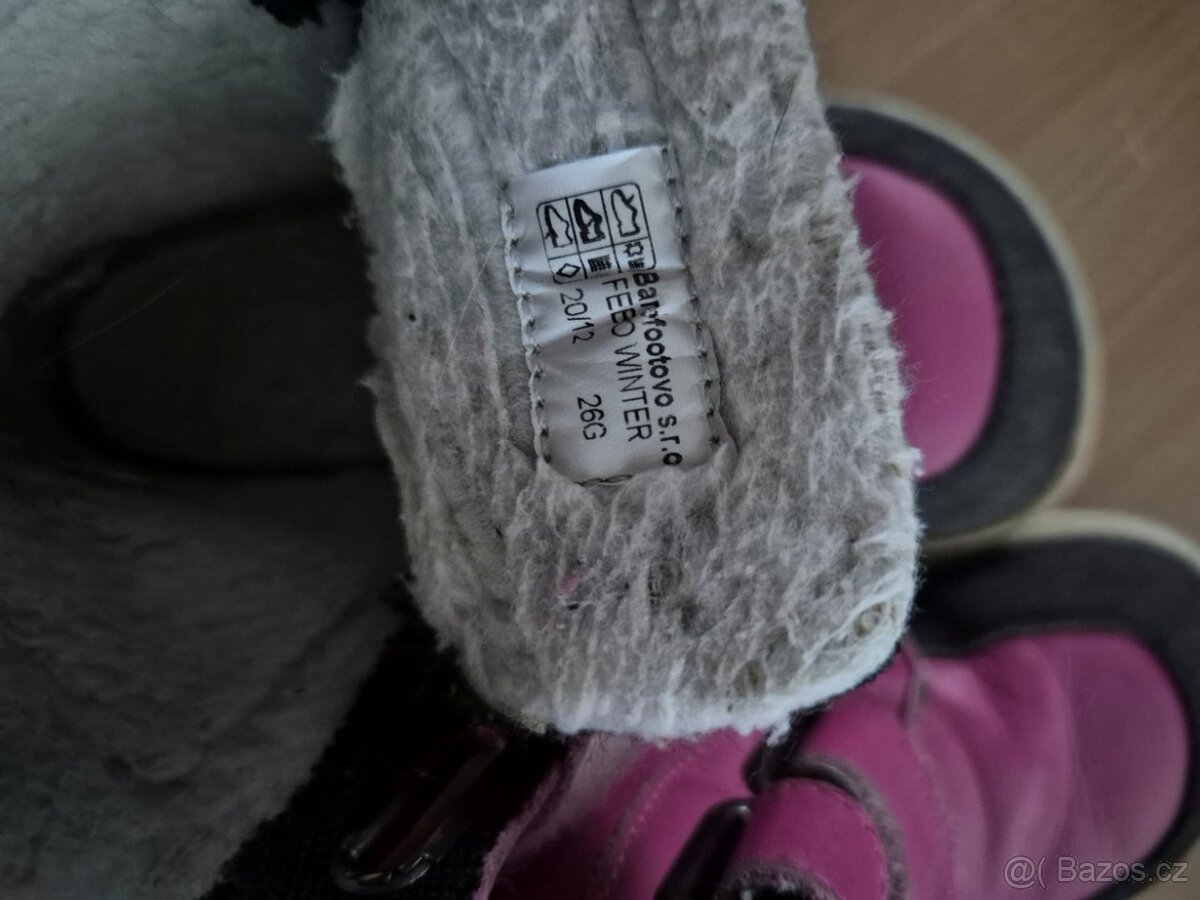 zimní dětské boty - 6