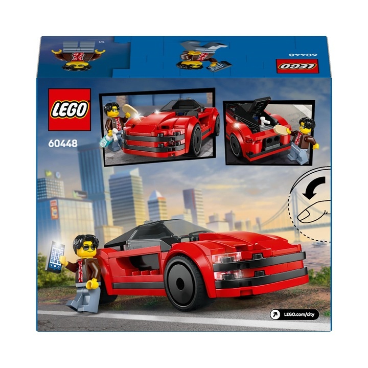 LEGO® City 60448 Červený sporťák - 6