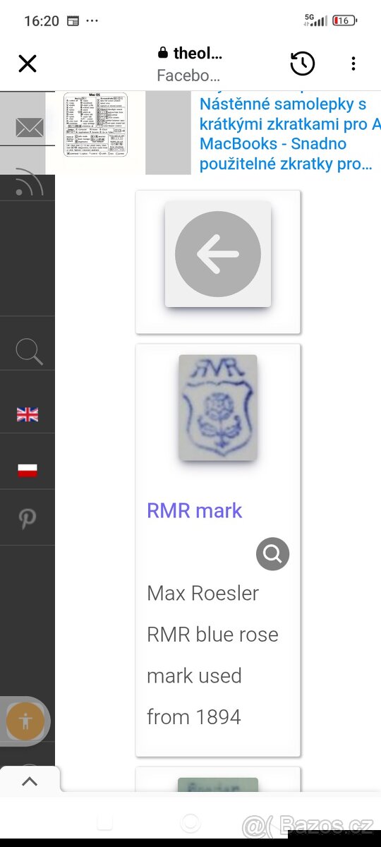 Váza ,MARK ROESLER RODACH. - 6