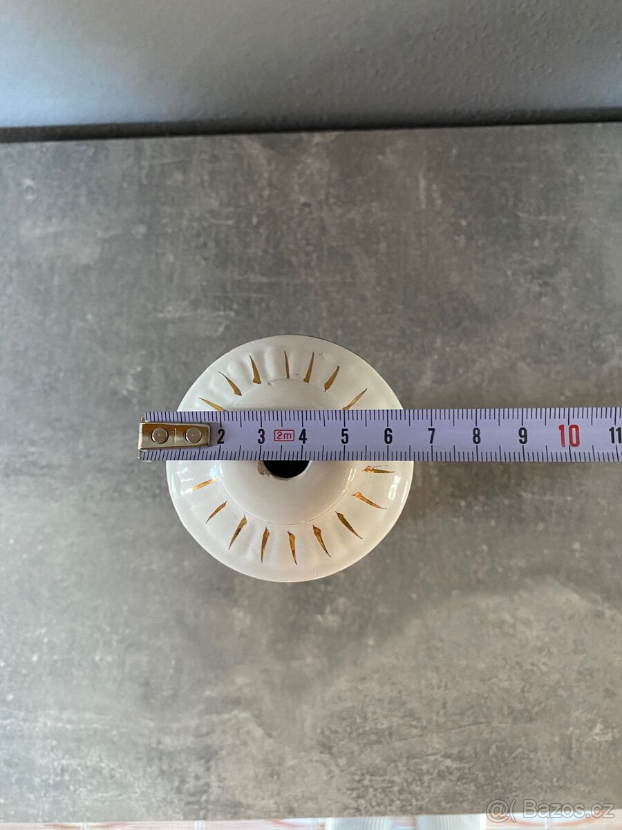 Retro keramická základna stolní lampy - 6