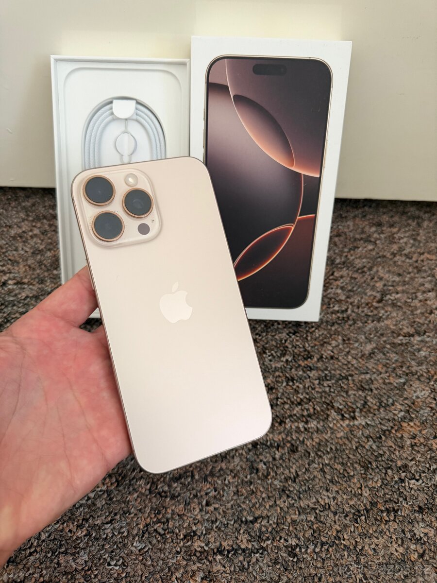 Apple iPhone 16 Pro Max 256gb Desert. Zaruka, TOP stav. - 6